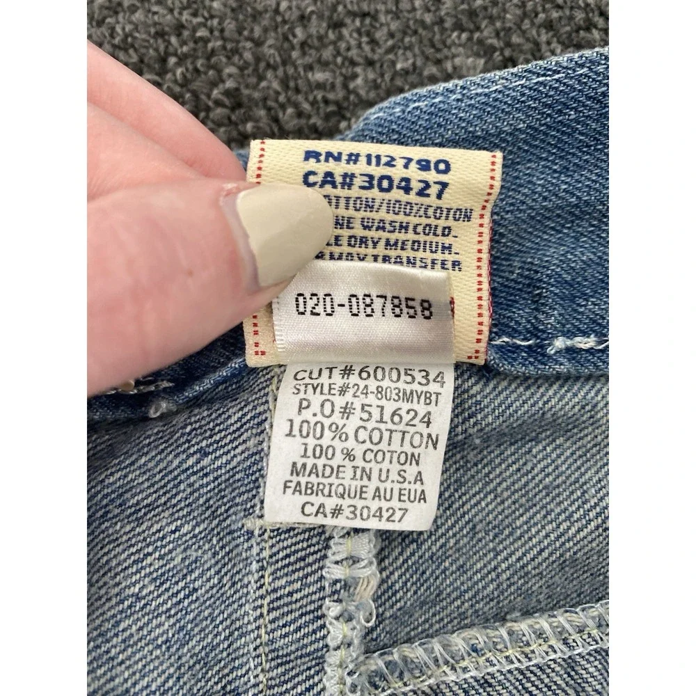 Vintage True Religion Billy Super T Blue Jeans Mens 42x33 (Actual 39x31) USA NWT